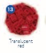 Where to Buy the cheapest Translucent Red Hama Beads